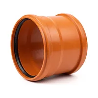 Mufă dublă PVC-KG cu opritor SN4