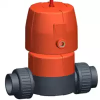 DIASTAR 6 PVC-U fail-safe-to-close (FC) diaphragm valve, 6 Bar.