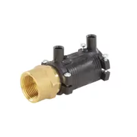 PE100 electrofusion to brass female threaded transition coupler, 16 Bar.
