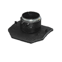 PE100 electrofusion branch saddle for 90-125mm pipe, 16 Bar pressure rating.
