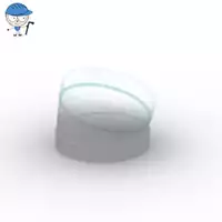 White 15-degree PVC-U vent elbow pipe fitting.