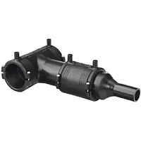 Tee reduced KIT PE100 polyethylene pipe fitting, 16 Bar.