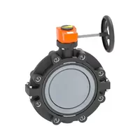 ABS butterfly valve type 578 gear box