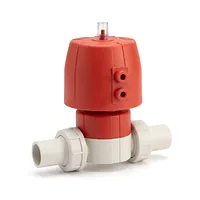 Robinet cu membrană pneumatic PP-H DIASTAR Ten FO d20-d63 PN10