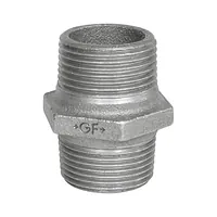 Malleable iron hexagon nipple