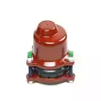 Red cast iron wide range end cap blind restraint, 16 Bar.