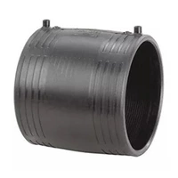 PE 100 electrofusion coupler for 10 Bar polythene pipe.