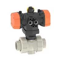 Robinet cu bilă pneumatic PP-H 546 Pro PPA FO