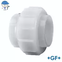 Georg Fischer (+GF+) standard PVDF union fitting, 16 Bar.