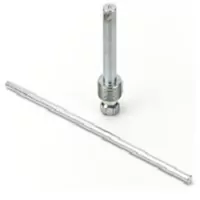 Steel key kit for a plumbing tapping saddle.
