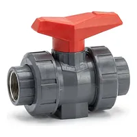 Ball valve type 546 PVC-U with Rp threaded sockets, 16 Bar.