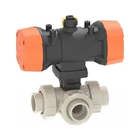 Standard 3-Way Ball Valve Type 543 Pro P PP-H
