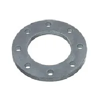 Galvanized steel metric backing flange, PN16 rated for 16 Bar.