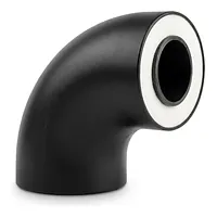 Pre-insulated 90° ABS metric bend for 10 Bar piping.