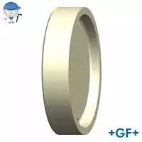 Georg Fischer S5/SDR11 PP-H Pipe End Cap, 16 Bar.
