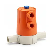 Robinet pneumatic cu membrană tip 605 PP-H d20 DN15 PN6