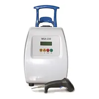 GF+ MSA 230 electrofusion unit with barcode scanner.