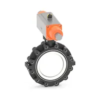 Robinet fluture lug tip 243 FC PVDF