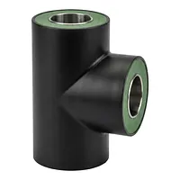Tee 90° pre-insulated ABS