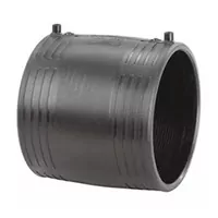 PE 100 electrofusion coupler for 10 Bar polythene pipe.