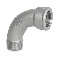 Curba lunga 90° din fonta Zn F.I. - F.E.