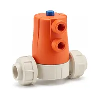 Robinet cu membrană pneumatic PP-H Tip 604 d20 DN15 PN6