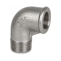 Cot 90° redus fontă Zn F.I. - F.E.