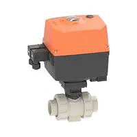 Ball valve 180 24V PP-H