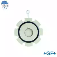 PP-H wafer check valve type 369 with a 10 Bar pressure rating.
