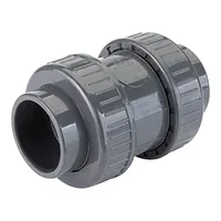 16 Bar PVC-U foot valve with solvent cement sockets.