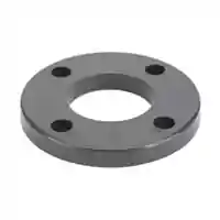 PVC-U backing flange for industrial piping, durable grey plastic loose flange for secure stub end connections.