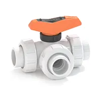 3-Way ball valve type 543 Pro Horizontal/L-port PVDF