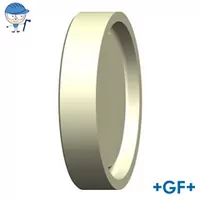 PP-H pipe end cap S8.3/SDR17.6 with 16 Bar pressure rating.