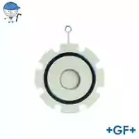 PP-H wafer check valve type 369 with a 10 Bar pressure rating.
