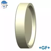 PP-H pipe end cap S8.3/SDR17.6 with 16 Bar pressure rating.
