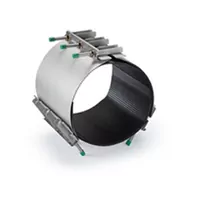 Stainless steel Triple Clamp for pipe repair, L=600mm.