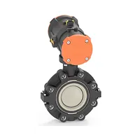 Robinet fluture pneumatic PROGEF Tip 243 DA PP-H d63-140 mm
