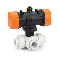 3-Way ball valve type 543 Pro P PVDF
