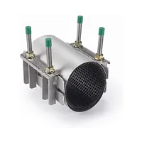 Georg Fischer Multi/Clamp double repair clamp with rubber inner gasket and steel bolts