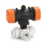 Robinet cu bilă cu 3 căi PVDF tip 543 Pro P