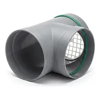 Teu 90° PVC-U Ventilatie