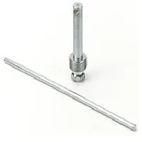Steel key kit for a plumbing tapping saddle.