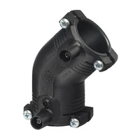 PE 100 electrofusion 90-degree elbow, 16 Bar, SDR 11.