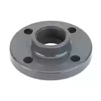 Grey PVC-U threaded fixed flange with Rp threads, 16 Bar.