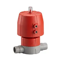 Robinet cu membrană pneumatic PP-H PN10 DIASTAR Ten DA d20-63