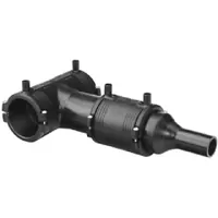 Tee reduced KIT PE100 polyethylene pipe fitting, 16 Bar.