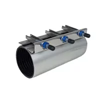 Blucast 300mm stainless steel pipe repair clamp rated for 16 Bar.
