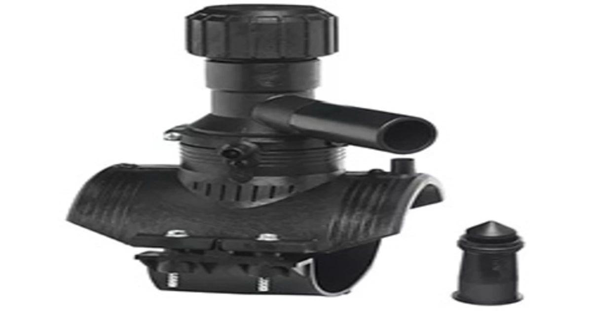 PE100 Tapping Saddle with Gas Stop - ELGEF Plus Monobloc