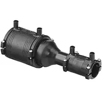 PE100 electrofusion (EF) reducer kit for 16 Bar polyethylene pipe systems.