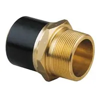 Adaptor electrofuziune de tranziție PEHD/alamă filet exterior SDR11